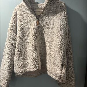 Thread & Supply Cream Teddy Jacket